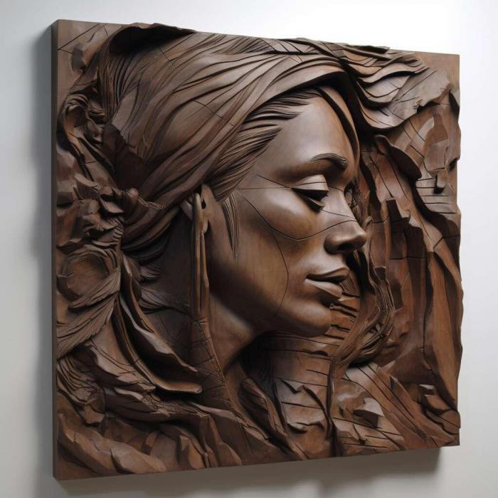 نموذج ثلاثي الأبعاد لآلة CNC 3D Art 